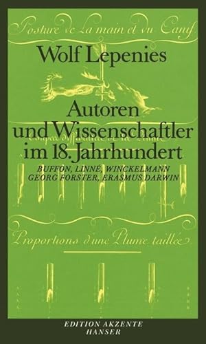 Autoren und Wissenschaftler im 18. Jahrhundert: Linné - Buffon - Winckelmann - Georg Forster - Erasmus Darwin von Hanser, Carl GmbH + Co.